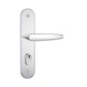 Fechadura Zamac 40mm Externa Espelho Acabamento Inox Stam - 1