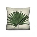 Ver imagem 1 de Capa de Almofada Decorativa Folhagem Verde para Sofá 100% Algodão - 45x45cm