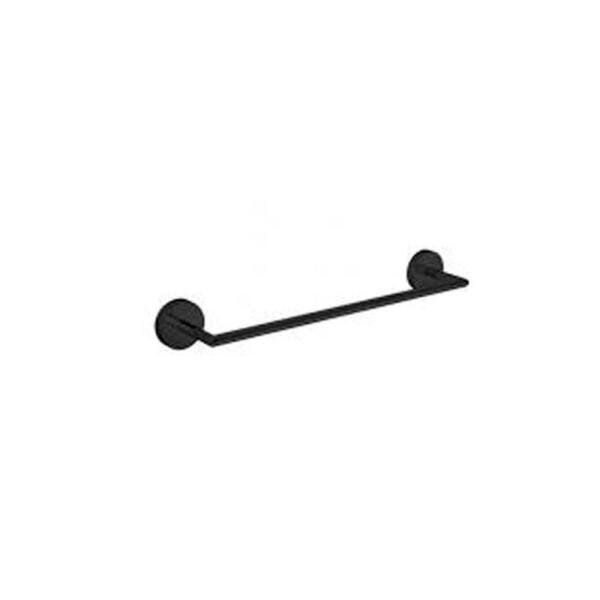 Porta Toalha Deca Disco 20cm Black Noir - 1
