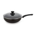 Ver imagem 1 de Frigideira Wok Multiflon com Cabo e Tampa de Vidro