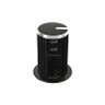 MINI TOTEM AUTOMATICO (1TOM/2USB) PRETO/CROMADO - QM 12200.00 - 2