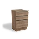 Ver imagem 1 de Balcão de Cozinha Maxxi G743 3 Gavetas C/tampo 60cm Nogal/nogal - Kappesberg