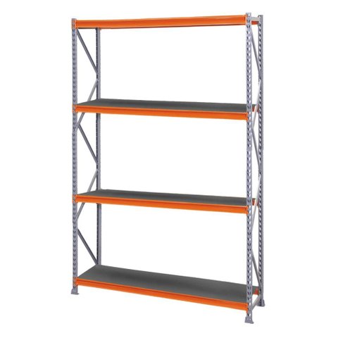 Mini Porta Pallet Inicial MPP4NCPI 180x80x300cm Estante para Armazenagem com Plano 500kg Sa Gô