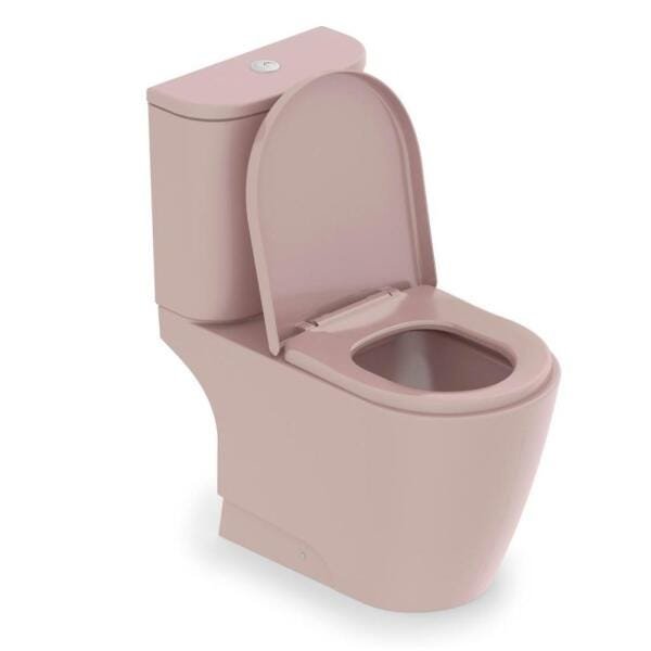 Kit Neo Bacia com Caixa Completo Rose Incepa - 2