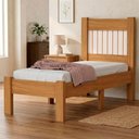 Ver imagem 7 de Cama de Solteiro Mdf 199x95 Cm Bela Nature Off Decmade