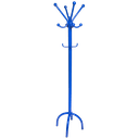 Ver imagem 1 de Dais Mancebo Cabideiro Chão Organizador Bolsa Casaco Roupa Azul