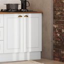 Ver imagem 2 de Balcao com Tampo para Cooktop 2p 80cm Americana Branco Nature Henn