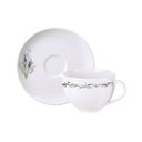 Ver imagem 3 de Jogo 12 Xícaras e Pires Porcelana 250ml Lilla Tramontina Bra