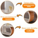 Ver imagem 6 de Mesa para Sala de Jantar Ellis 220cm Moderna Mobília Cinamomo com Off White-off White