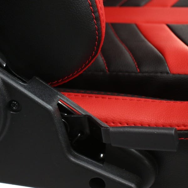 Cadeira de Escritório Liba Gamer Ergonômica Estofado Vermelho - 6