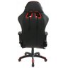 Cadeira de Escritório Liba Gamer Ergonômica Estofado Vermelho - 4