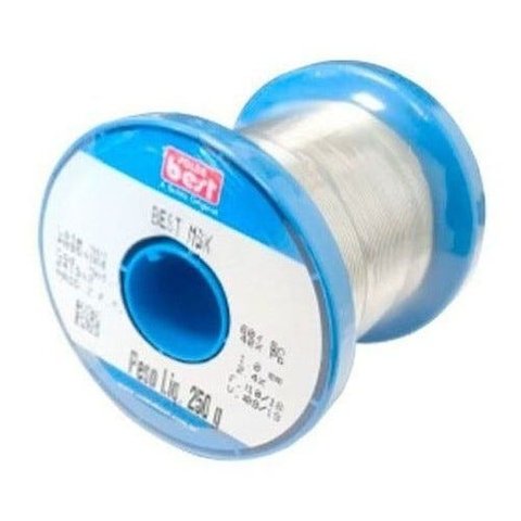 Estanho Para Ferro de Solda Best 1 mm Azul 250g