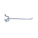 Ver imagem 1 de Suporte Gancho para Painel Perfurado Eucatex 15cm - Kit com 50 Pcs