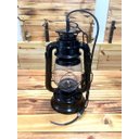 Ver imagem 2 de Luminária Vintage Retrô Metal Elétrica LED Lampião Preto