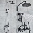 Ver imagem 1 de Chuveiro Ducha Misturador Banheira Vintage Preto Q/F