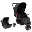 Ver imagem 1 de Carrinho de Bebe com Bebe Conforto Trino Duo Preto - Infanti