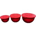 Ver imagem 3 de Tupperware Kit 3 Tigelas para Alimentos Vermelhas