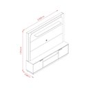 Ver imagem 4 de Estante para TV e Home Theater até 75 Polegadas 200CMX191,5cm Nilo
