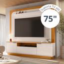 Ver imagem 7 de Estante para TV e Home Theater até 75 Polegadas 200CMX191,5cm Nilo