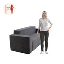 Ver imagem 4 de Sofá 3 Lugares Kappesberg 236cm Boucle Titanio