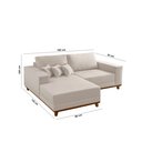 Ver imagem 7 de Sofá Cronos 185cm Chaise Lado Esquerdo Meu Sofá Online