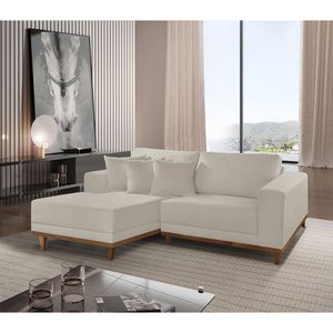 Sofá Cronos 185cm Chaise Lado Esquerdo Meu Sofá Online