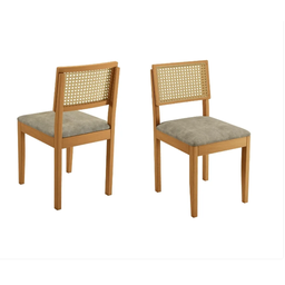 Mesa Alegra 4 Cadeiras Jade 1,20m Linho Cinza Jcm - Cinamomo - 6