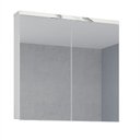 Ver imagem 4 de Armário de Banheiro 90cm 02 Portas Ref 910 Cewal - Branco/thassos