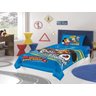 Jogo de Cama Infantil Mickey Menino Azul Solteiro 2pçs Lepper - 1