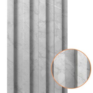 Kit 10 Painel Ripado Pvc Madeira Travertino Cinza 2,9m X 16cm