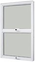 Ver imagem 2 de Vitrô Alumínio Branco Maxim Ar 2 Seções Vertical - 120x60