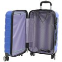 Ver imagem 5 de Mala de Viagem Rígida em Abs 4 Rodinhas 360º com Cadeado - Azul