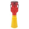 Sinalizador Solar Viario Cone Kit 5 Uni Rua Rodovia Estrada Iluminaçao Segurança Evita Acidentes Est - 4