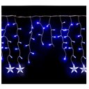 Ver imagem 1 de Pisca Cascata Cordão de Luz Estrela Led Azul 6 Metros 220v