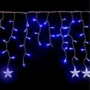 Ver imagem 2 de Pisca Cascata Cordão de Luz Estrela Led Azul 6 Metros 220v