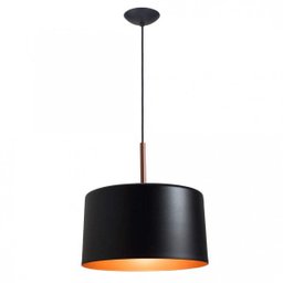 Pendente Bilboque 35cm Preto/cobre/cobre - New Line 112 Pt/co/co - 1