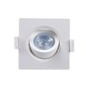 Spot Embutir Quadrado Alltop LED Mr16 5W 6500K 38º Taschibra - 1