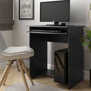 Mesa para Computador Prática Para Sala Quarto Escritório  Preto