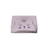Cobertor Bebê Manta com Capuz Unissex Flannel 75x100 Camesa:Rosa Gatinha - 1