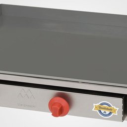 Chapa À Gás - Linha \Churrasqueira\ - 4 Queimadores com Gaveta - 40 x 100cm - 4