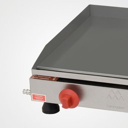 Chapa À Gás - Linha \Churrasqueira\ - 4 Queimadores com Gaveta - 40 x 100cm - 3