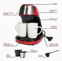 Ver imagem 4 de Cafeteira Elétrica Mondial Smart + 2 Xicaras de 250ml C42:110v Cor