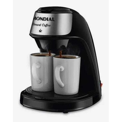 Cafeteira Elétrica Mondial Smart + 2 Xicaras de 250ml C42:110v Cor