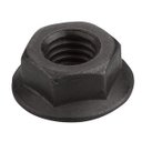 Ver imagem 2 de PORCA SEXTAVADA M6 FLANGEADA DIN 6331 POLIDA - 1000UN