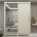 Ver imagem 7 de Guarda-Roupa Solteiro 2 Portas 1 Porta Espelhada com Pés Royale 100% MDF
