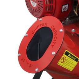 Triturador de Galhos a Gasolina 13 Hp 4 Tempos Capacidade de Trituração 4pol 102mm - 3