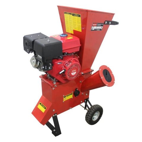 Triturador de Galhos a Gasolina 6,5 Hp 4 Tempos Capacidade de Trituração 3pol 76mm