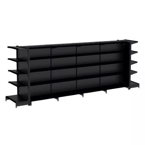 Gondola Centro 170 Fit Ate 4 Metros 2 Ponta Preto 50b Pe Preto