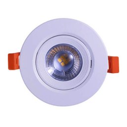 Spot Embutir Redondo LED Smd 5W:3000K - 1