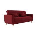 Ver imagem 2 de Sofá Cama Casal Premium 3 Lugares com Baú 2,08 Larg Pamela Matrix